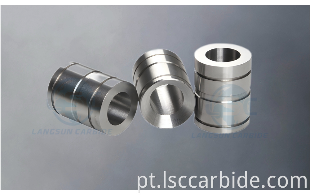 carbide bottom sleeves downhole parts